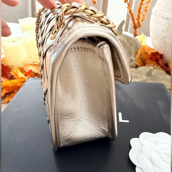 Inspired Gold crossbody bag 20cm - Picture 4 of 7